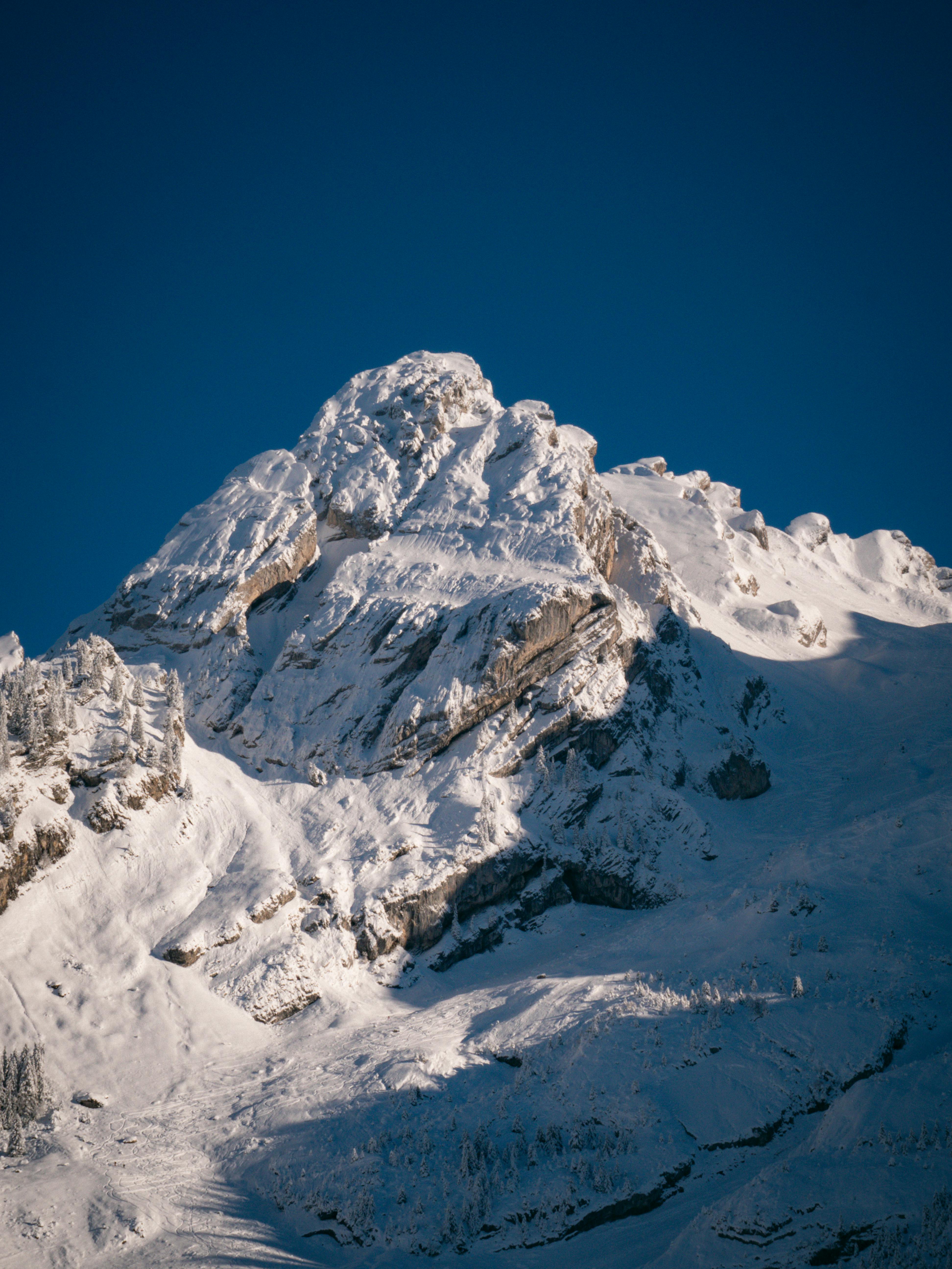 Snowy Mountain Peak